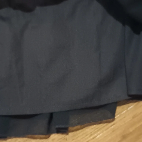 SeeByChloe Black Tiered Ruffle Mini Skirt A36 - Picture 4 of 9